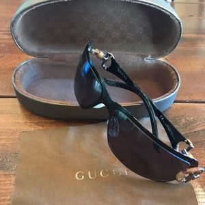 Bamboo Gucci Sunglasss